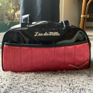 Lux de Ville Red/Black handbag